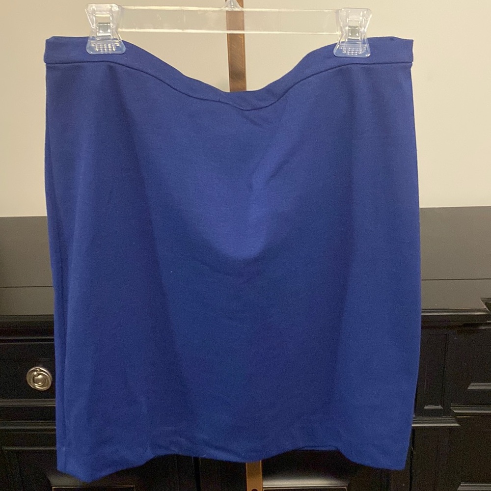 Michael Kors Blue Pencil Skirt